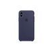 Чохол Apple iPhone X/Xs Silicone Case HC (Midnight Blue) 1590        фото 1